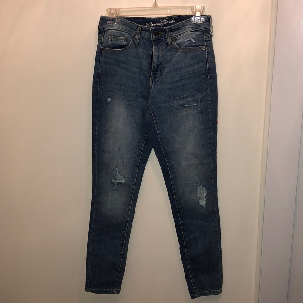 Universal Thread Distressed Skinny Jeans